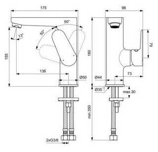 Смеситель Ideal Standard BC555AA фотография 5