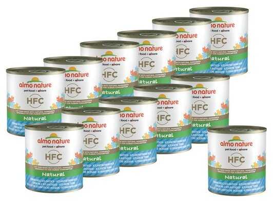 Корм для кошек Almo Nature Classic HFC (c атлантическим тунцом) фотография 14