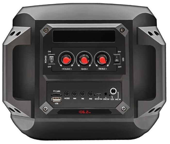 Музыкальный центр Ginzzu GM-207 фотография 1