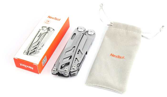 Мультитул пассатижи Nextool NexTool Flagship Pro (KT5020B) с чехлом фотография 7