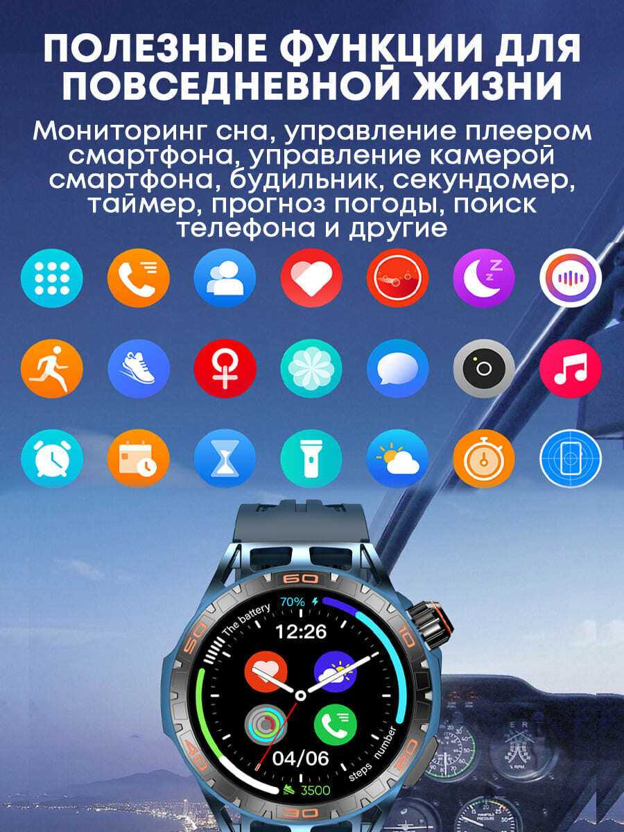 Умные часы Kingwear Amoled LA102 фотография 10