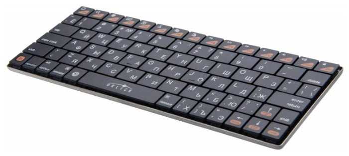 Клавиатура OKLICK 840S Wireless Keyboard Black Bluetooth фотография 1