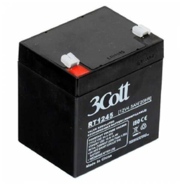Аккумуляторная батарея CSB GP 1245 12В фотография 3