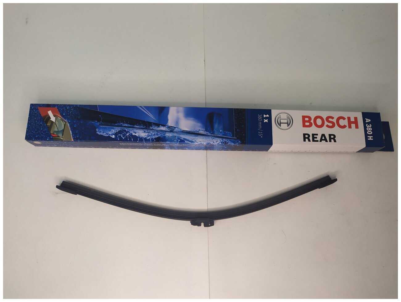 Щетка стеклоочистителя бескаркасная Bosch Rear A380H фотография 4