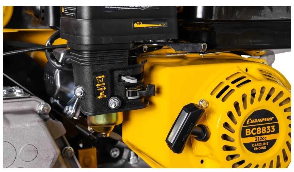 Культиватор бензиновый CHAMPION BC8833, 7 л.с. фотография 6
