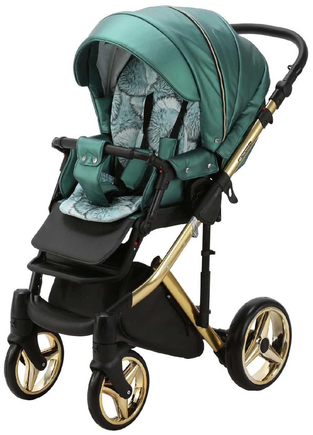 Универсальная коляска Adamex Chantal Special Edition Deluxe (2 в 1) фотография 17