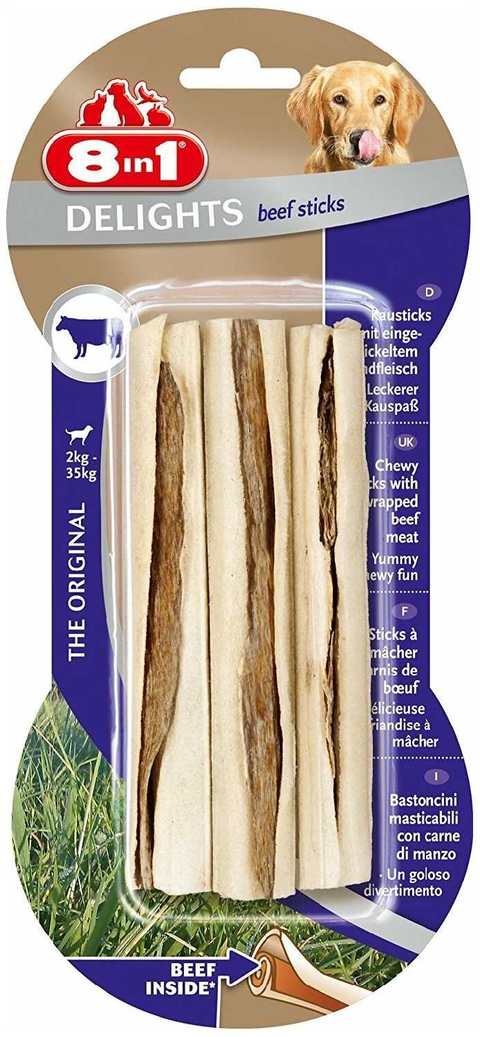 Лакомство для собак 8 In 1 Beef Sticks (13 см) фотография 2