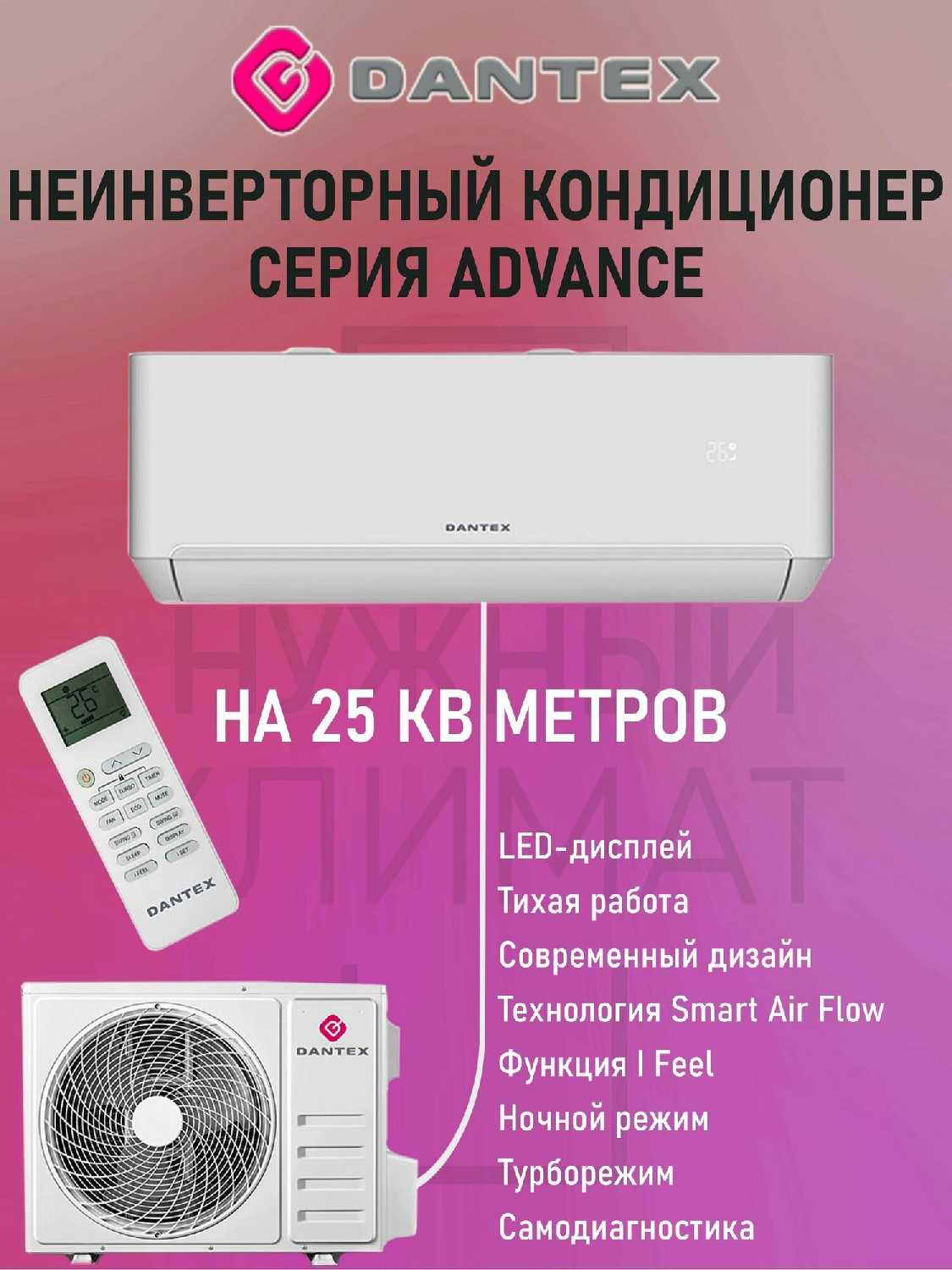 Сплит-система Dantex RK-09SAT/RK-09SATE фотография 8
