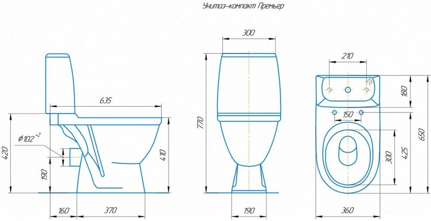 Унитаз-компакт ROSA Премьер фотография 11