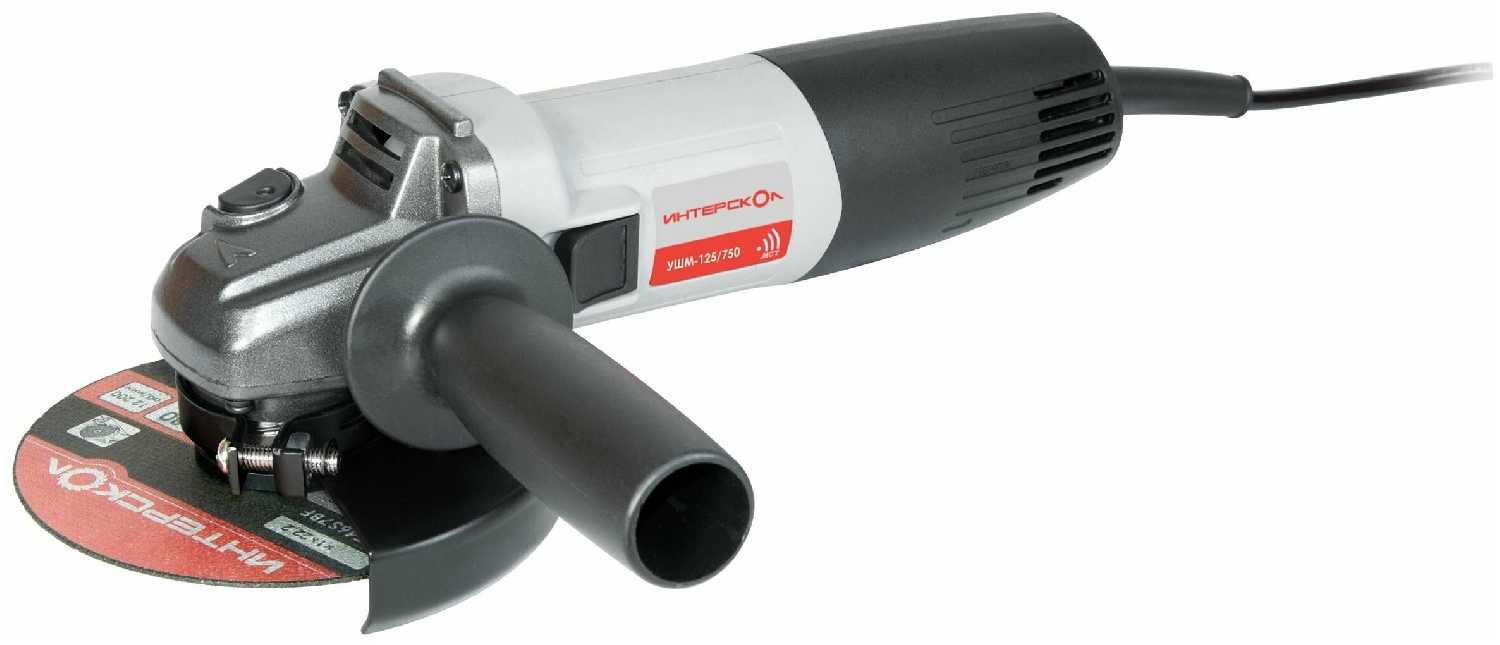 УШМ Интерскол УШМ-125/750 (125 мм) фотография 7