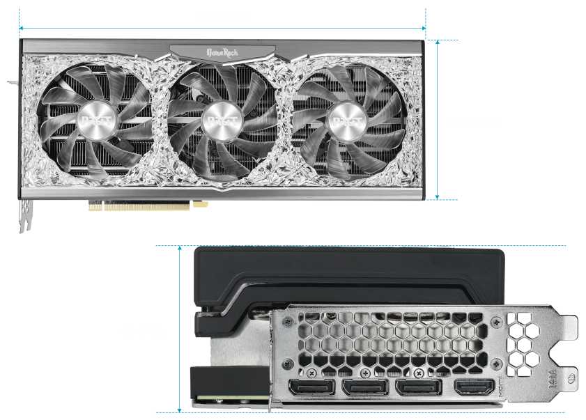 Видеокарта Palit GeForce RTX 4070 Ti GameRock Classic 12G (NED407T019K9-1046G) фотография 8