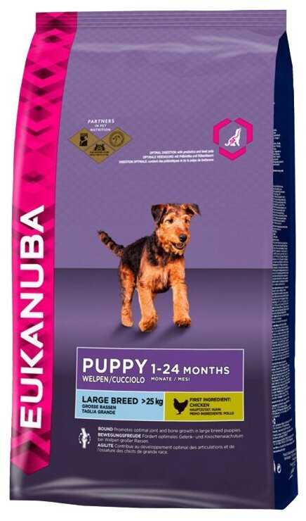 Корм для щенков Eukanuba для здоровья костей и суставов фотография 4