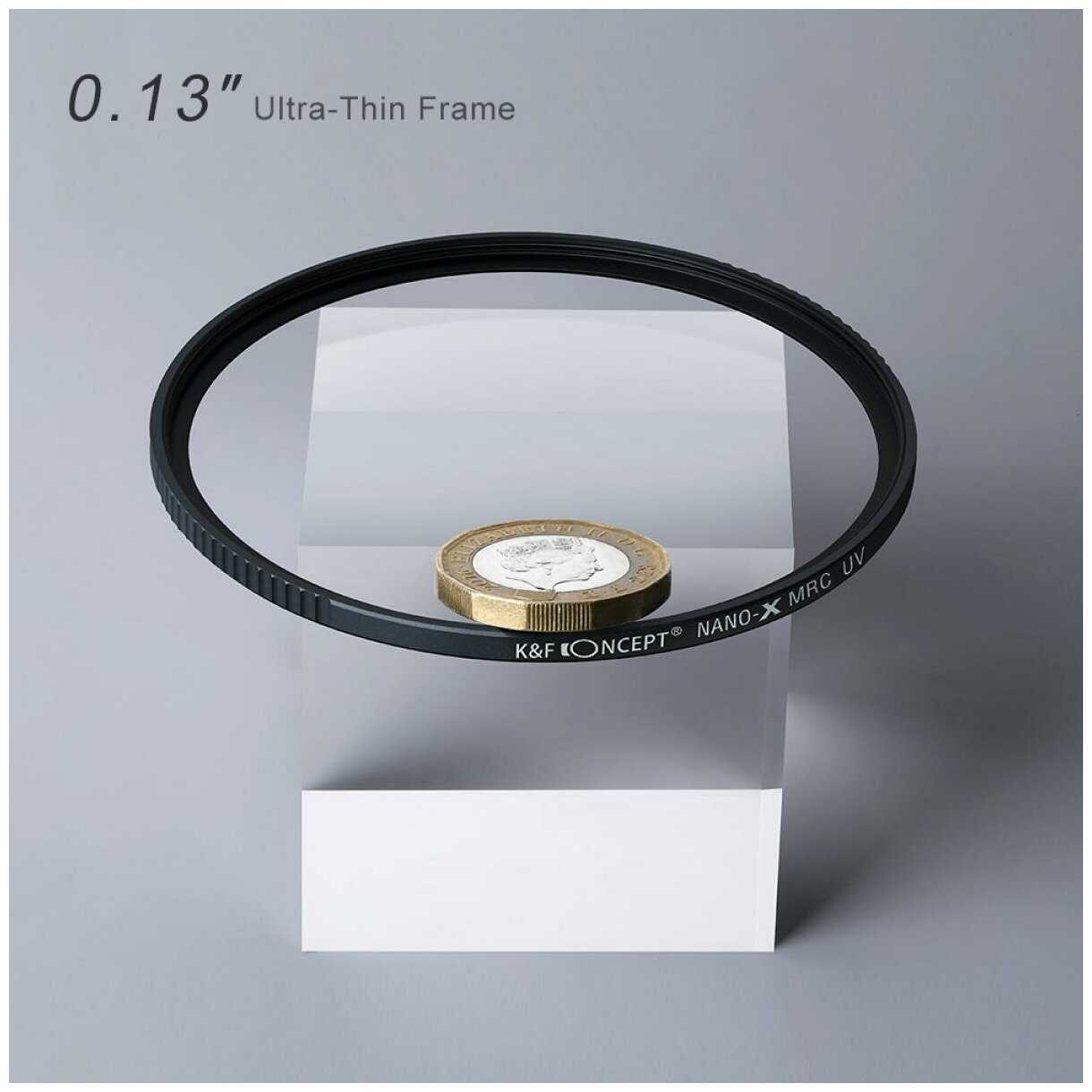 Ультрафиолетовый защитный фильтр K&F Concept Nano-X Pro MRC UV 86mm, KF01.1415 фотография 2
