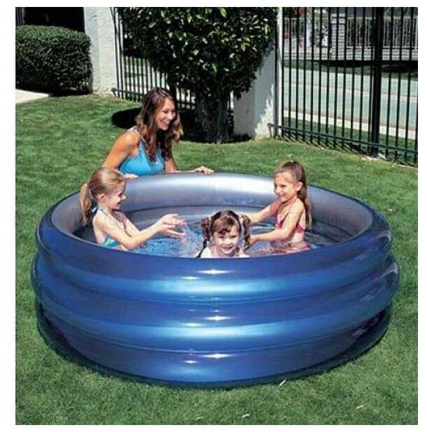 Бассейн Bestway Big Metallic 3-Ring (51041) фотография 9
