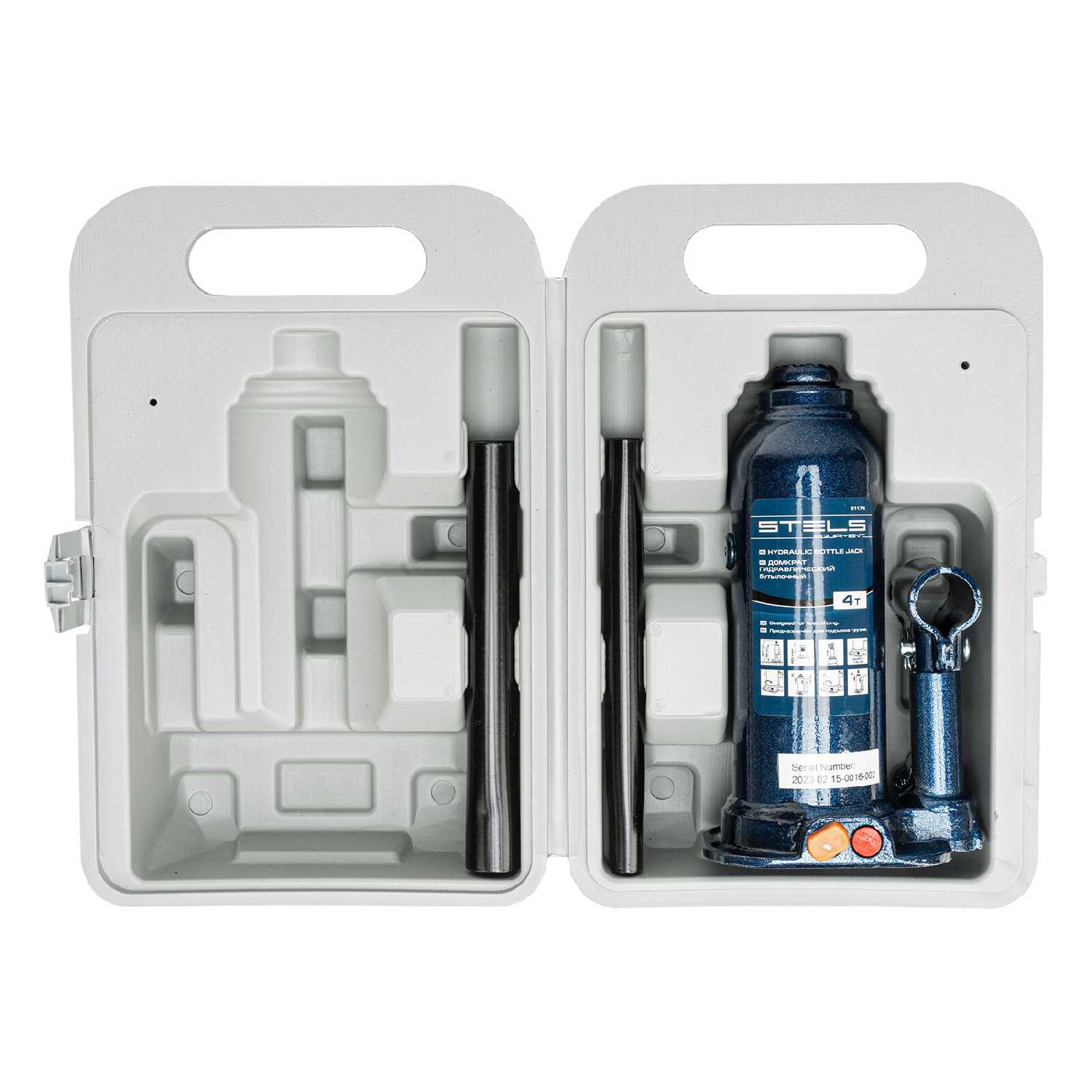 Домкрат бутылочный гидравлический Stels Домкрат бутылочный гидравлический (51174) фотография 11