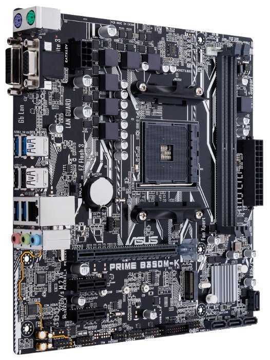 Материнская плата ASUS PRIME B350M-K фотография 1