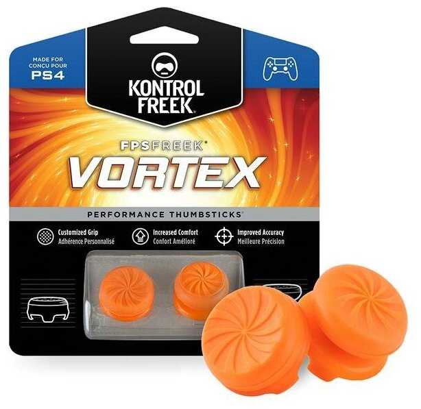 KontrolFreek Сменные накладки FPS Freek Vortex для геймпада Sony Dualshock 4 фотография 4