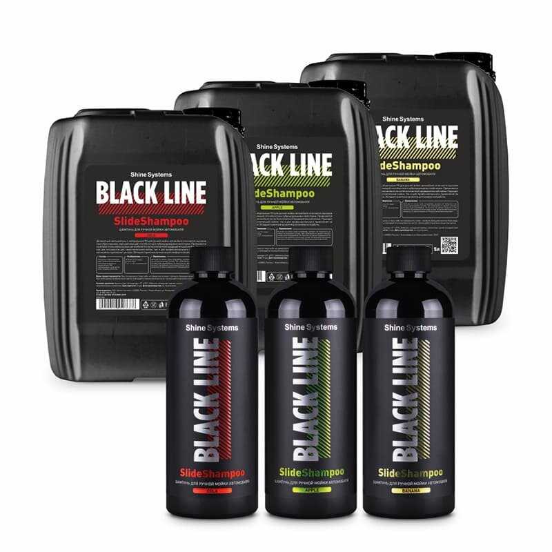 Шампунь для ручной мойки авто Банан Shine Systems SlideShampoo Banana фотография 12