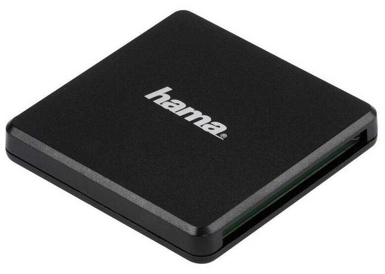 HAMA Картридер внешний Hama Multi H-124022 USB3.0 черный 00124022 фотография 1