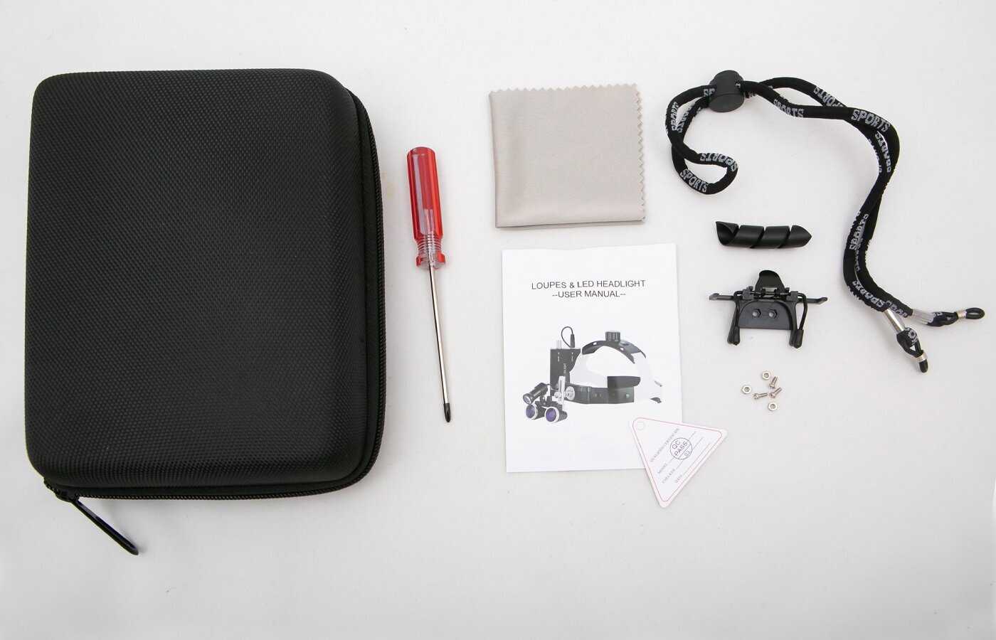 Бинокуляры комплект с подсветкой 5W фотография 4