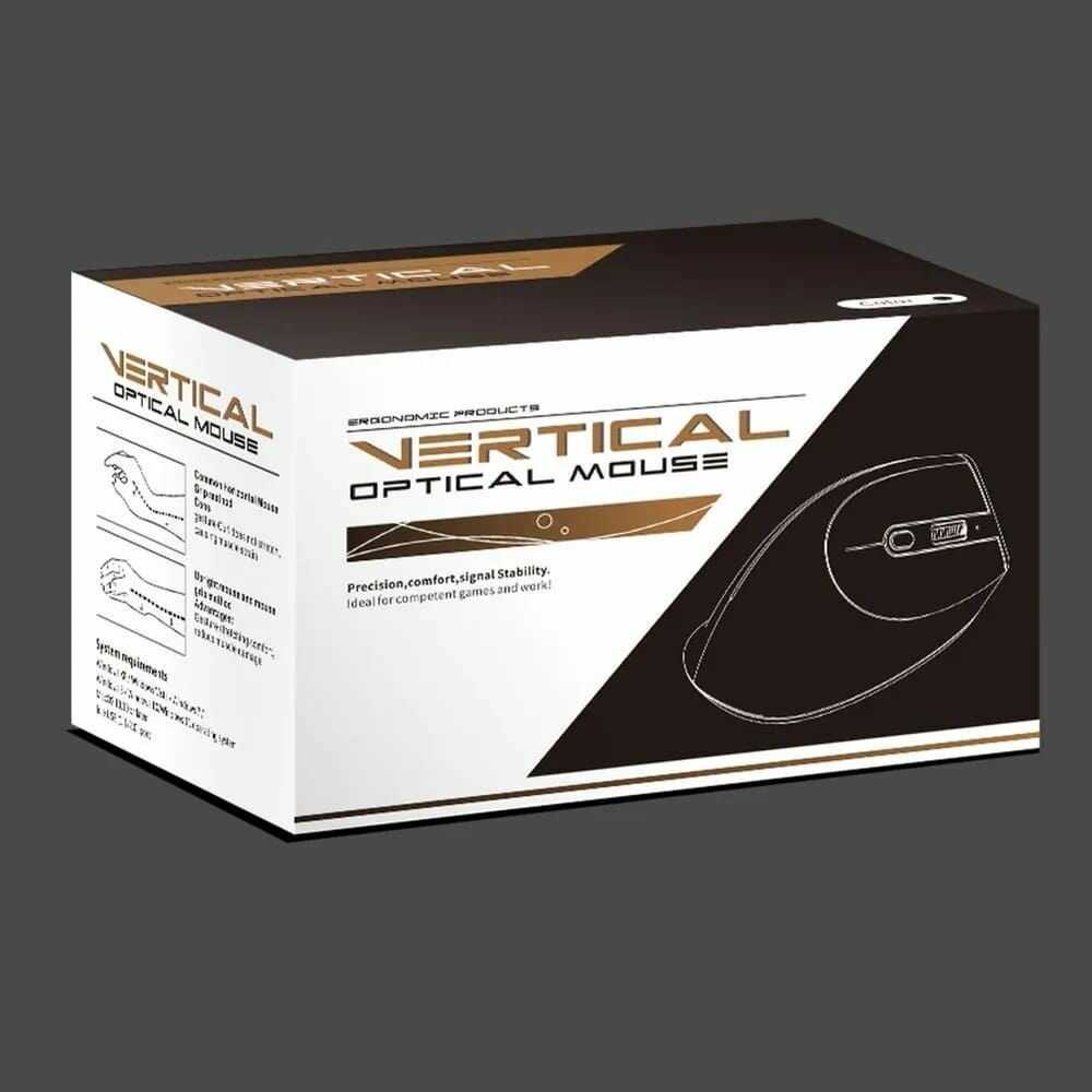 Мышь вертикальная беспроводная ZELOTES F-26C фотография 34