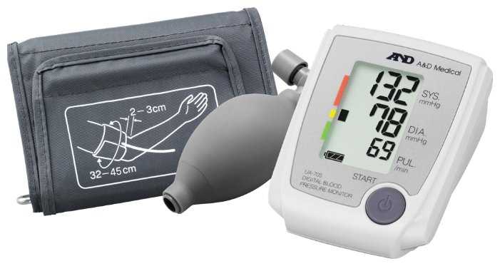 Тонометр AND UA-705 с большой манжетой фотография 1