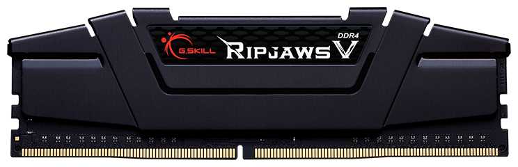 Оперативная память G.SKILL Ripjaws V 64 ГБ (32 ГБ x 2 шт.) DDR4 3200 МГц DIMM CL16 F4-3200C16D-64GVK фотография 2