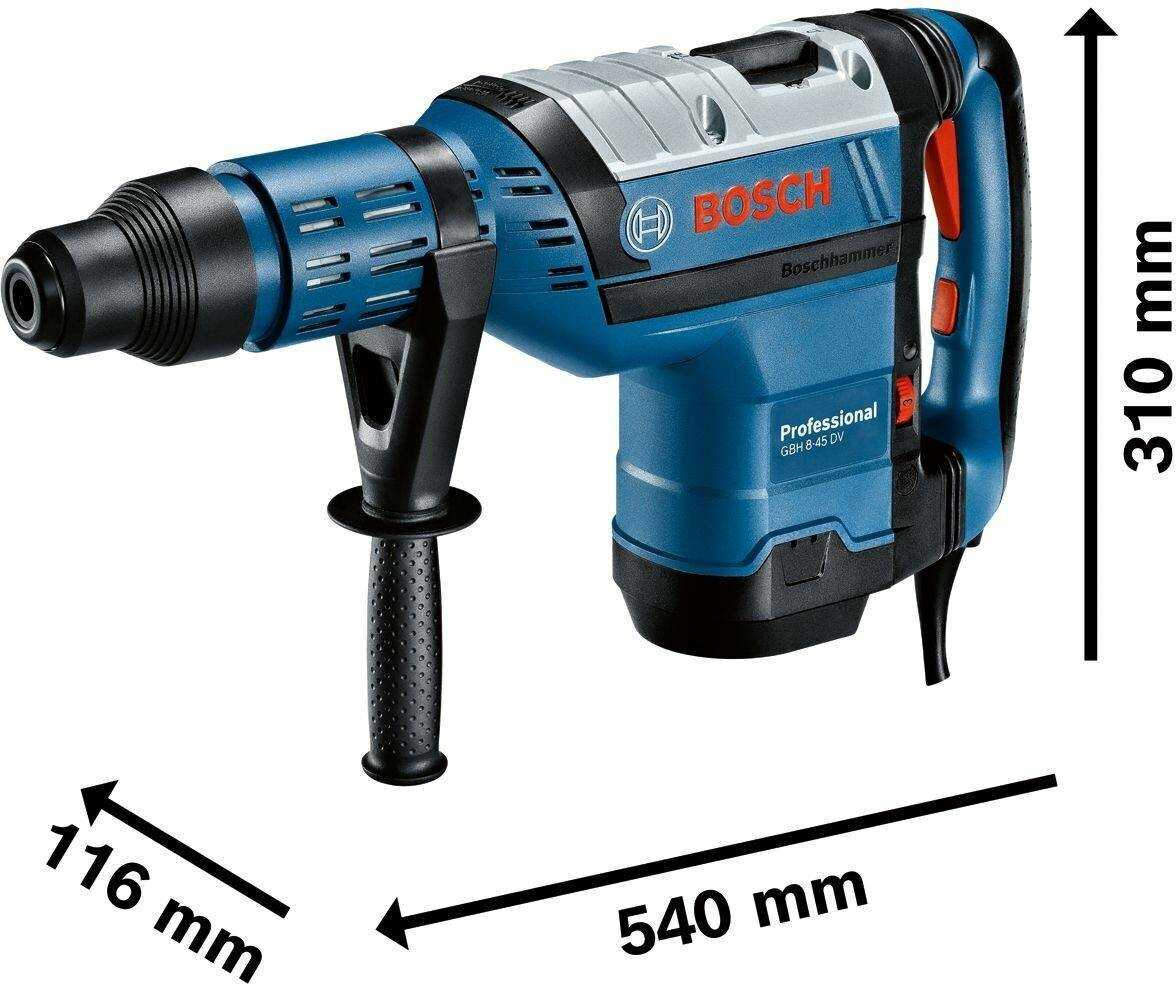 Перфоратор BOSCH GBH 8-45 DV (1500 Вт) фотография 16