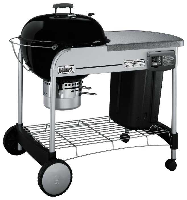 Гриль на дровах Weber Performer Deluxe GBS Gourmet, 121.5х76.2х110.5 см