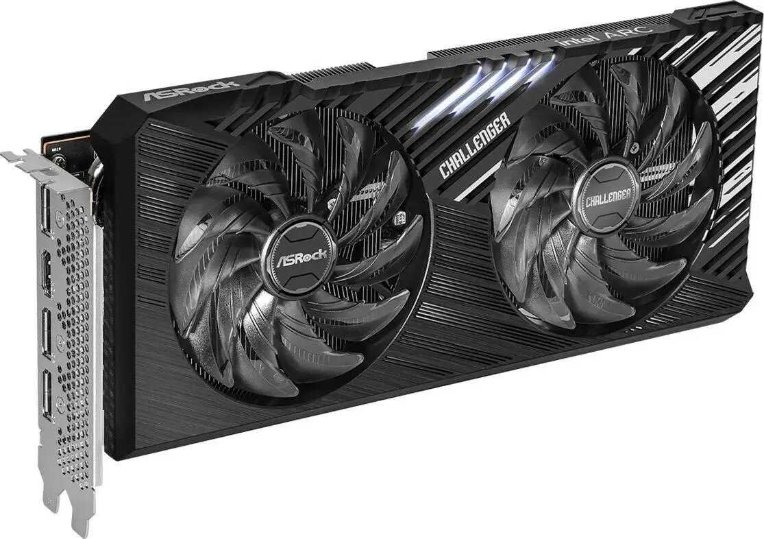 Видеокарта ASRock intel Arc A770 Challenger SE OC 16GB GDDR6 (RTL) фотография 6