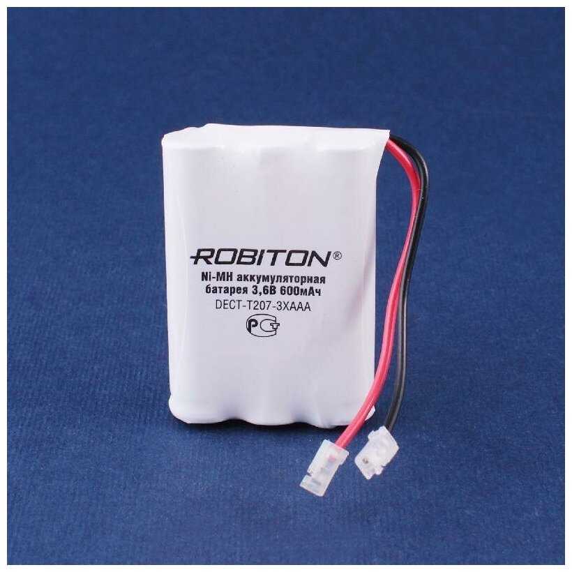 Ni-MH аккумуляторная батарея ROBITON DECT-T314-3X2/3AAA фотография 1