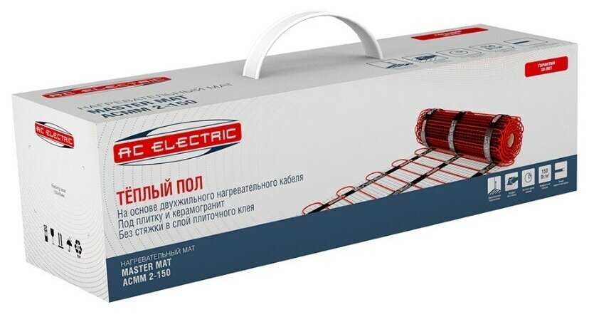 Нагревательный мат AC Electric ACMM 2-150-5 150 Вт/м2 фотография 5