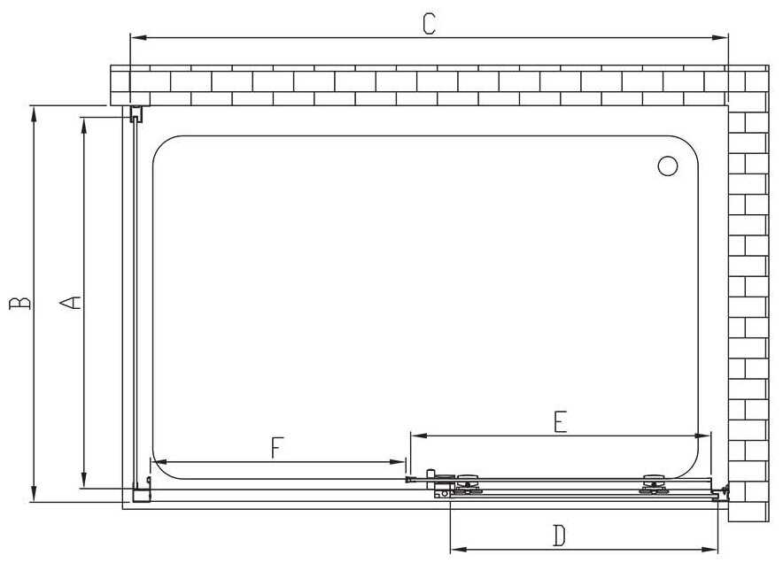 Душевой уголок Vincea Soft VSR-3SO1010CL 100x100х195 профиль хром, стекло прозрачное фотография 5