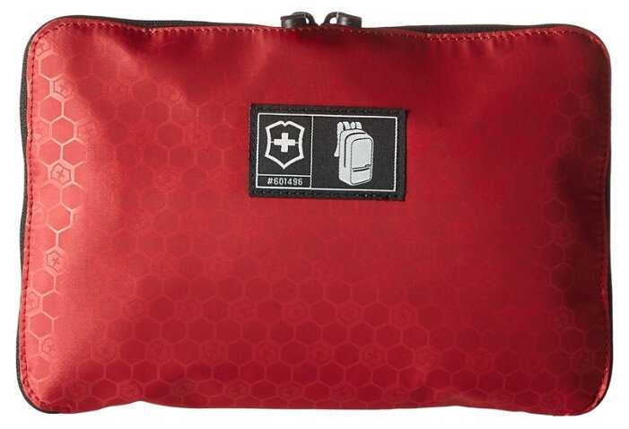 Рюкзак складной VICTORINOX 601496 Packable Backpack, красный, полиэстер, 25х14х46 см, 16 л фотография 2