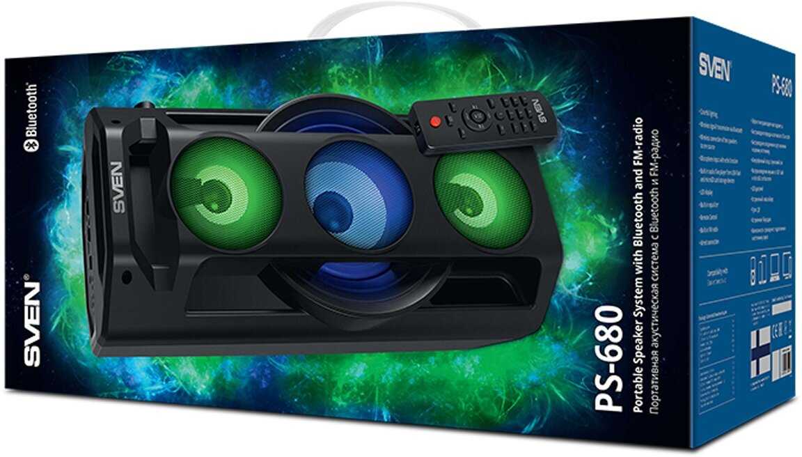 Портативная акустика SVEN PS-680 фотография 13