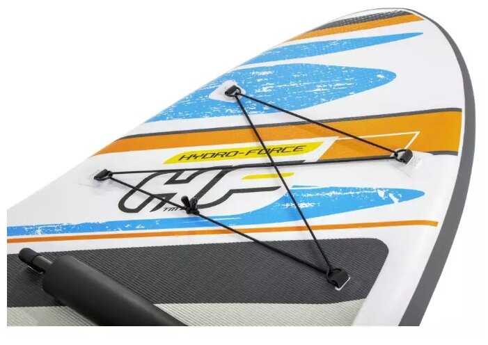 Cап доска SUP board Bestway Hydro-Force White Cap 3,05 м арт. 65341 фотография 12