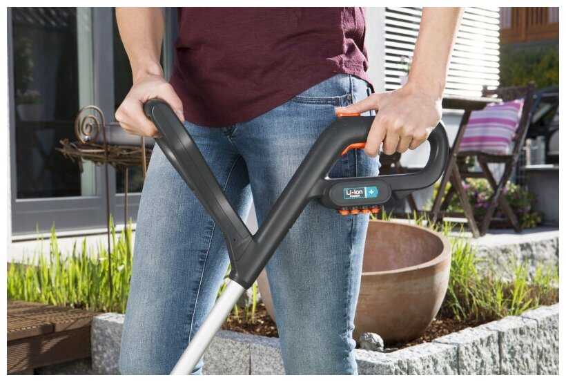 Триммер аккумуляторный GARDENA SmallCut Li-23R (9822-42) фотография 3