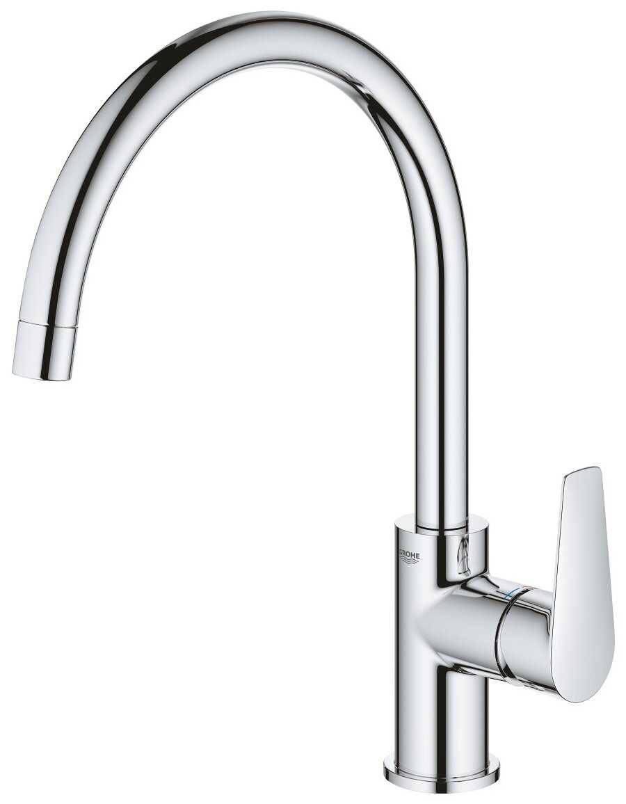 Смеситель для душа Grohe BauEdge 31233001, рычажный фотография 1