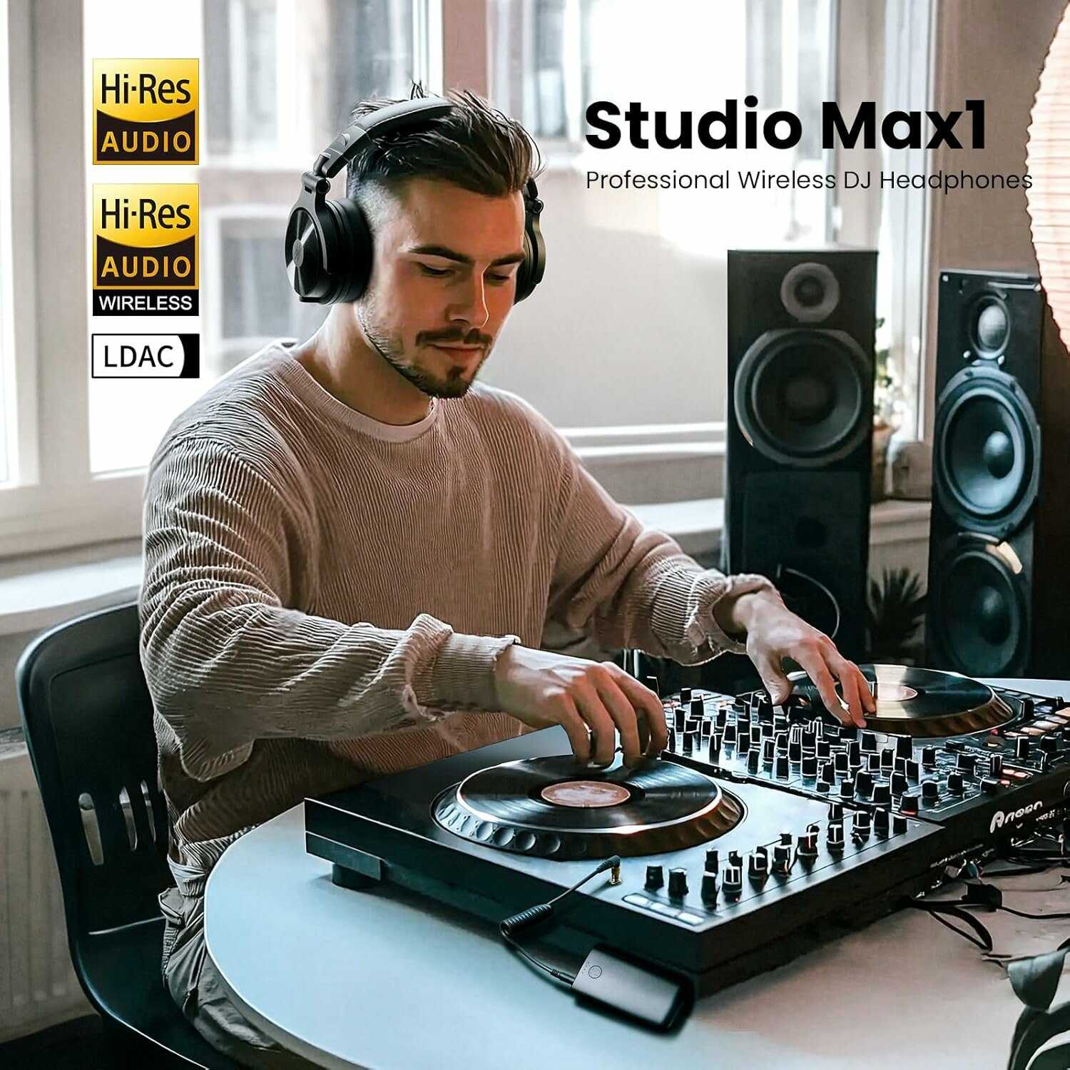 Беспроводные наушники OneOdio Studio Max 1 фотография 8