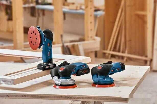 Шлифмашина для стен и потолков BOSCH GEX 12V-125 (0601372101) фотография 16