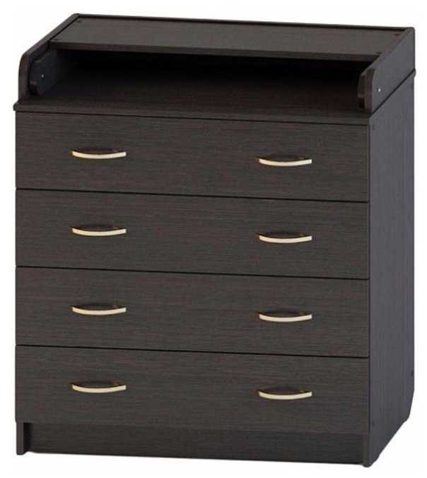 Пеленальный комод Атон Мебель Сириус 80/4 ЛДСП фотография 4