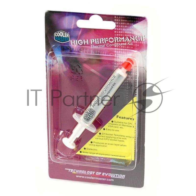 Термопаста Cooler Master High Performance Thermal Compound Kit фотография 6