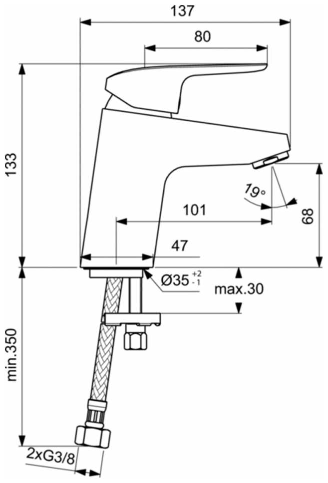 Смеситель Ideal Standard B1710AA фотография 10