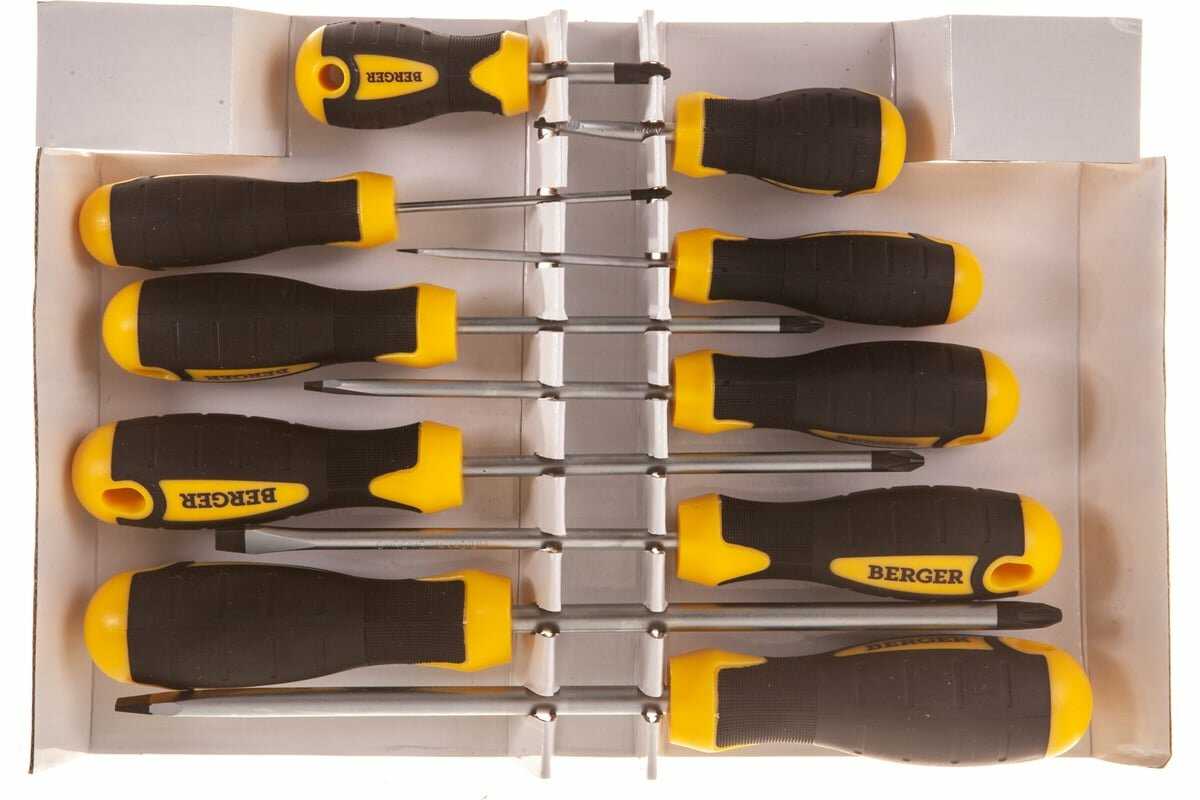 Набор отверток BERGER BG1063 фотография 6