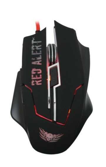 Мышь Qumo Dragon War Red Alert M13 фотография 4
