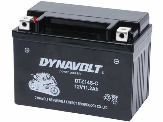 Аккумулятор Dynavolt AGM DTZ10S (YTZ10S) фотография 17