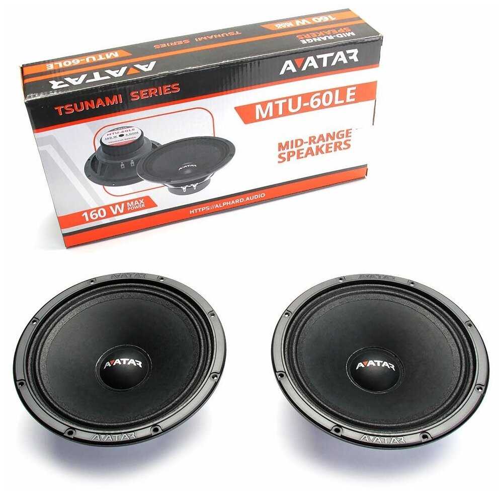 Среднечастотные динамики Avatar MTU-60LE