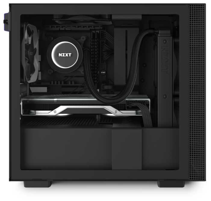 Компьютерный корпус NZXT H210 Black фотография 4