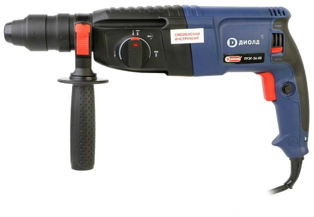Перфоратор ДИОЛД ПРЭГ-26-02 (10051200), без аккумулятора, 900 Вт фотография 1