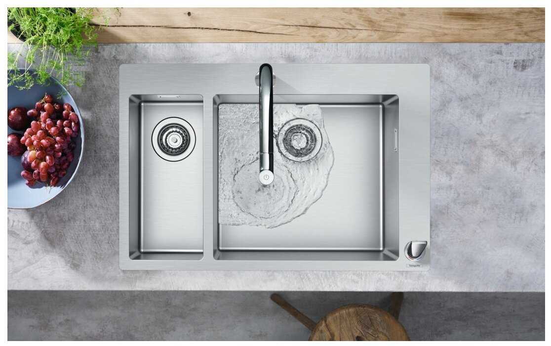 Смеситель для душа hansgrohe M71 73804000 (M7119-H200), рычажный фотография 4